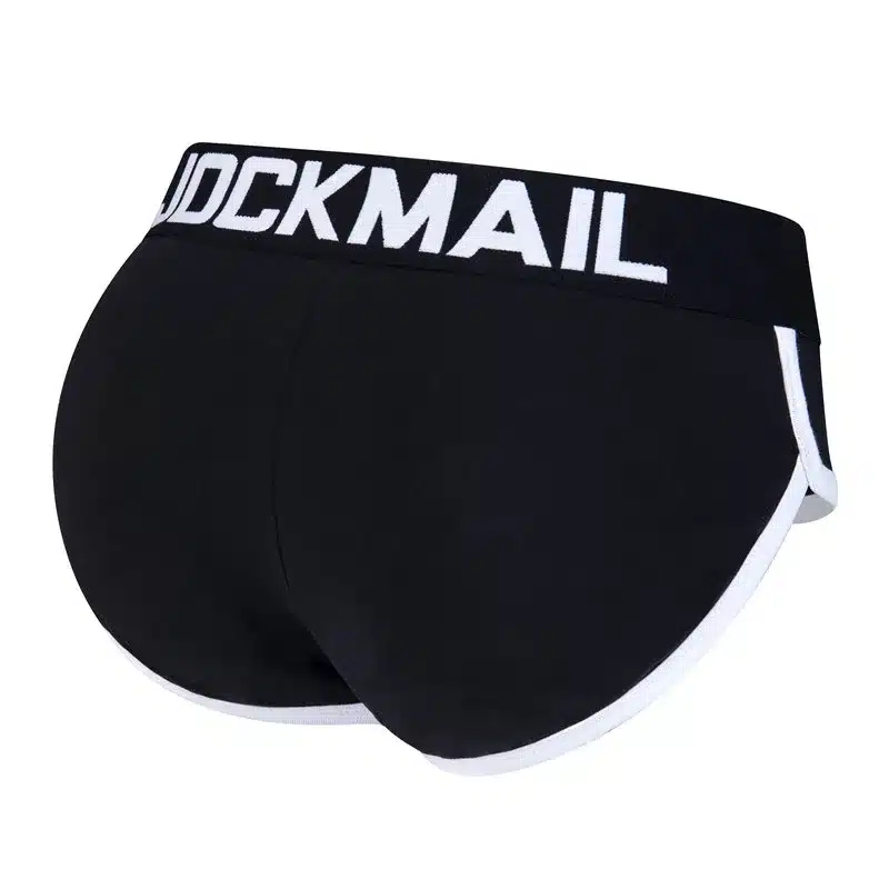 JOCKMAIL Brand Enhancing Mens Underwear Briefs Sexy Bulge Gay Penis pad Front + Back Magic buttocks Double Removable Push Up Cup 15