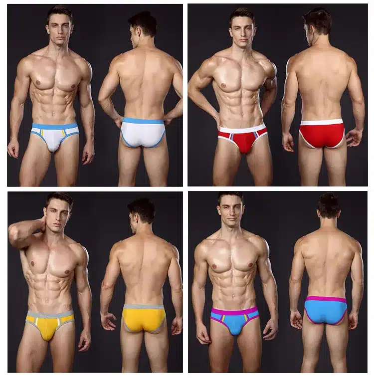 Bandashi underwear men calzoncillos mens briefs hombre slips brief jockstrap men's underpants pouch men sexy male for man 4