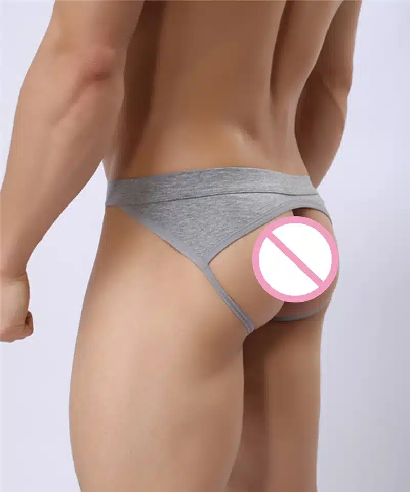 BRAVE PERSON Brand Men's Sexy Thongs Briefs Double D G-string Thong Men Tanga Gay Underwear Male Jockstraps B1158 23