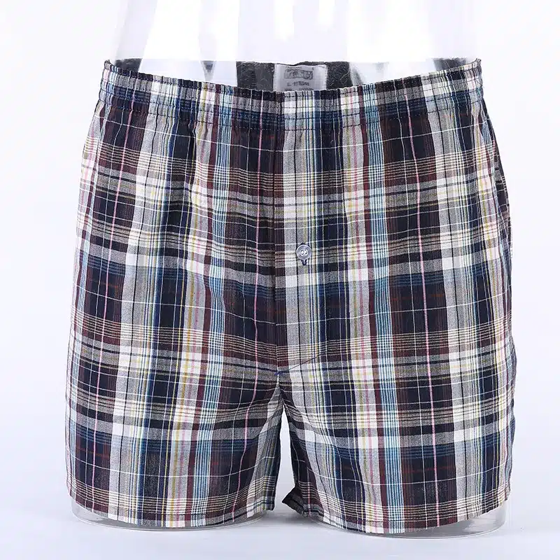 L-XXXXL Men's Underwear Loose Leisure Shorts Cotton Comfortable Men Boxer Shorts Fashion Boxers Men Lounge Home Wear Underwears 13