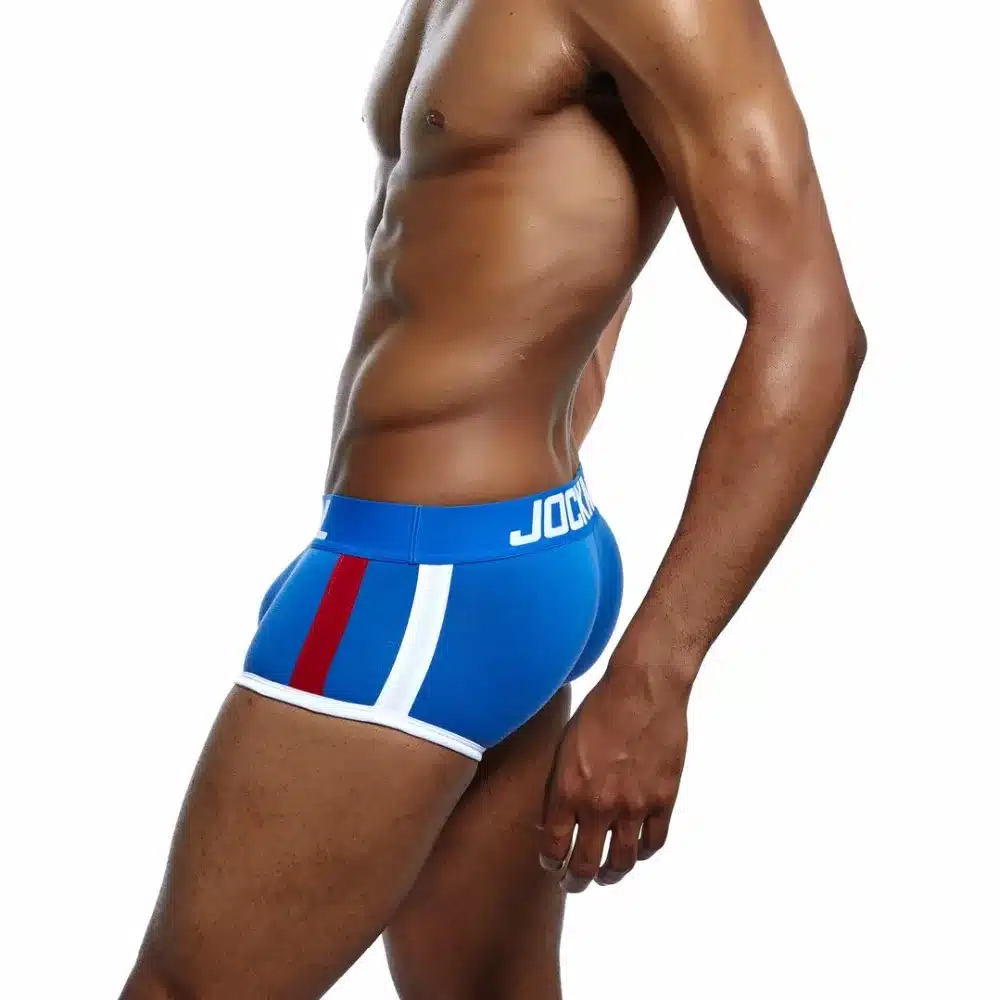 JOCKMAIL brand mens underwear boxers sexy Front Push up cup bulge enhancing gay underwear men boxer shorts Enlarge Underpants 22