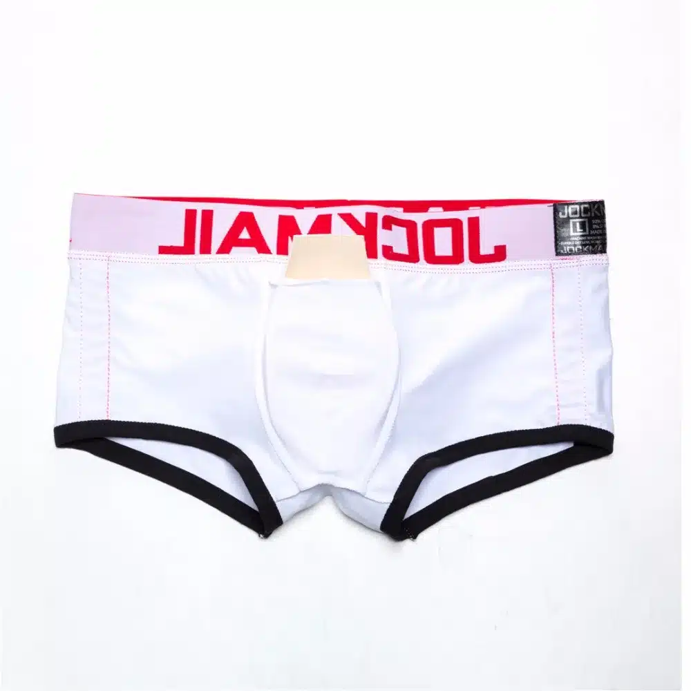 JOCKMAIL brand mens underwear boxers sexy Front Push up cup bulge enhancing gay underwear men boxer shorts Enlarge Underpants 35