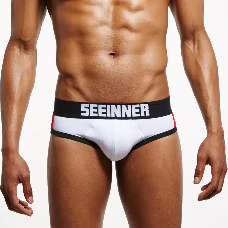 Seeinner brand men bulge enhancing gay underwear push up cup front enhancement sexy men briefs calzoncillos hombre slip 9