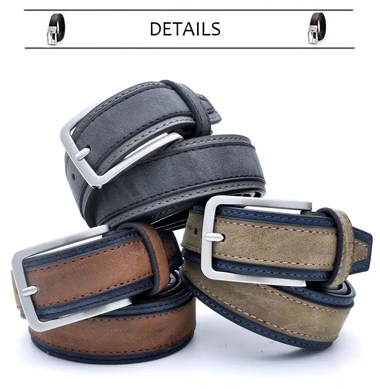 Casual Patchwork Men Belts Designers Luxury Men Fashion Belt Trends Trousers With Three Color To Choose Free Shipping 12