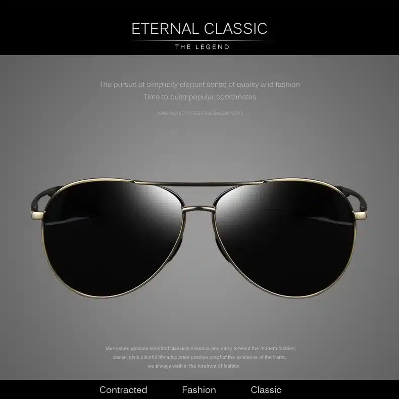 MERRY'S Fashion Men's UV400 Polarized Sunglasses Men Driving Shield Eyewear Sun Glasses 14