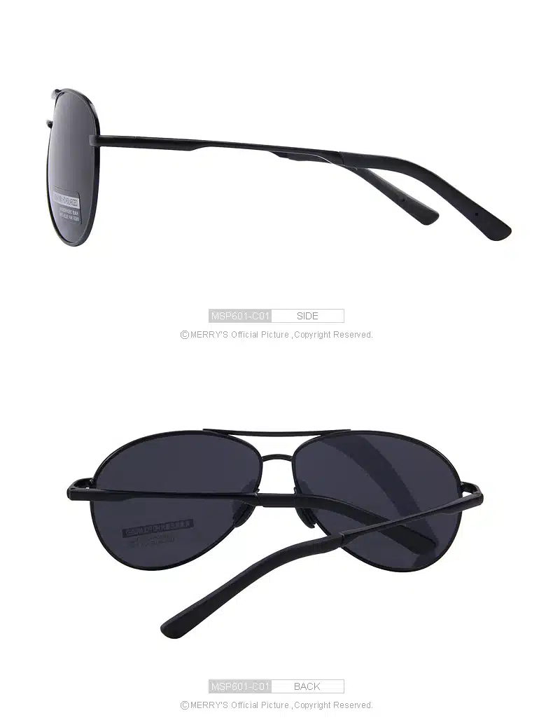 MERRY'S Fashion Men's UV400 Polarized Sunglasses Men Driving Shield Eyewear Sun Glasses 20