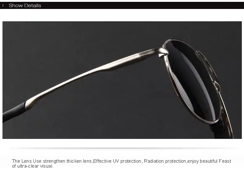 MERRY'S Fashion Men's UV400 Polarized Sunglasses Men Driving Shield Eyewear Sun Glasses 26