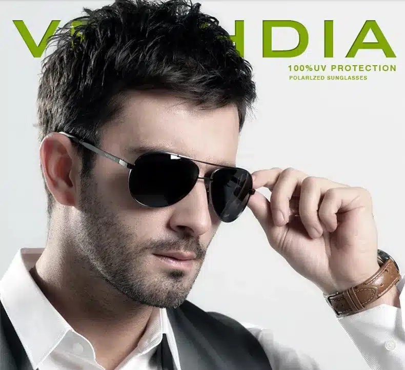 VEITHDIA Men's Sunglasses Brand Designer Pilot Polarized Male Sun Glasses Eyeglasses gafas oculos de sol masculino For Men 1306 8