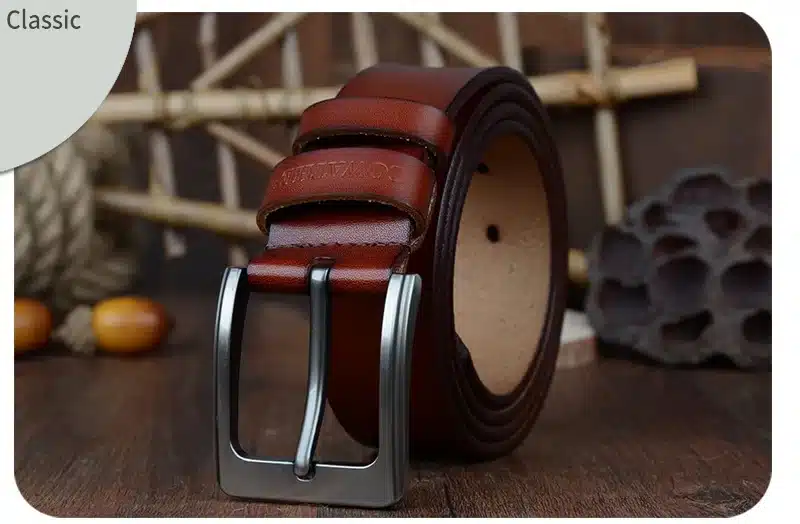 COWATHER men belt cow genuine leather designer belts for men high quality fashion vintage male strap for jaens cow skin XF002 22