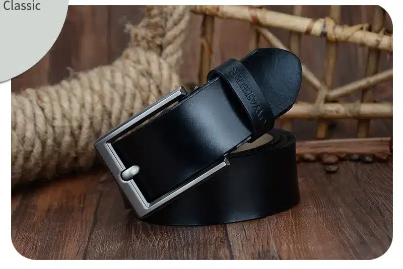 COWATHER men belt cow genuine leather designer belts for men high quality fashion vintage male strap for jaens cow skin XF002 26