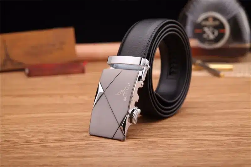 New Designer Men's Belts Luxury Man Fashion Genuine Leather Cowskin Belt for Men High Quality Automatic Buckle Male Waist Strap 10