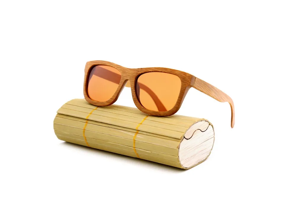 Angcen 2017 New fashion Products Men Women Glass Bamboo Sunglasses au Retro Vintage Wood Lens Wooden Frame Handmade ZA03 18