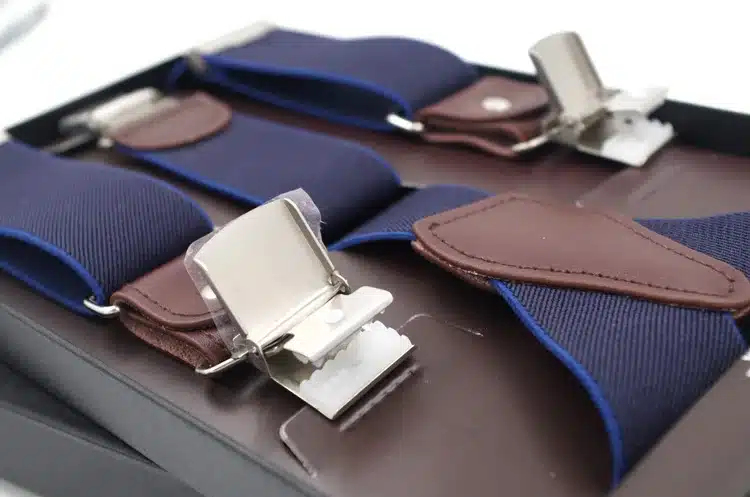 New Man's Suspenders 3 Clips Leather Braces Casual Suspensorios Trousers Strap 3.5*120cm Gift For Dad High Quality Tirantes 15