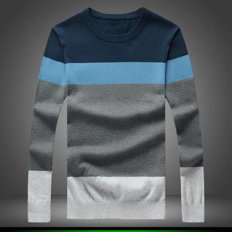 BSETHLRA 2018 New Sweater Men Autumn Hot Sale Top Design Patchwork Cotton Soft Quality Pullover Men O-neck Casual Brand Clothing 12