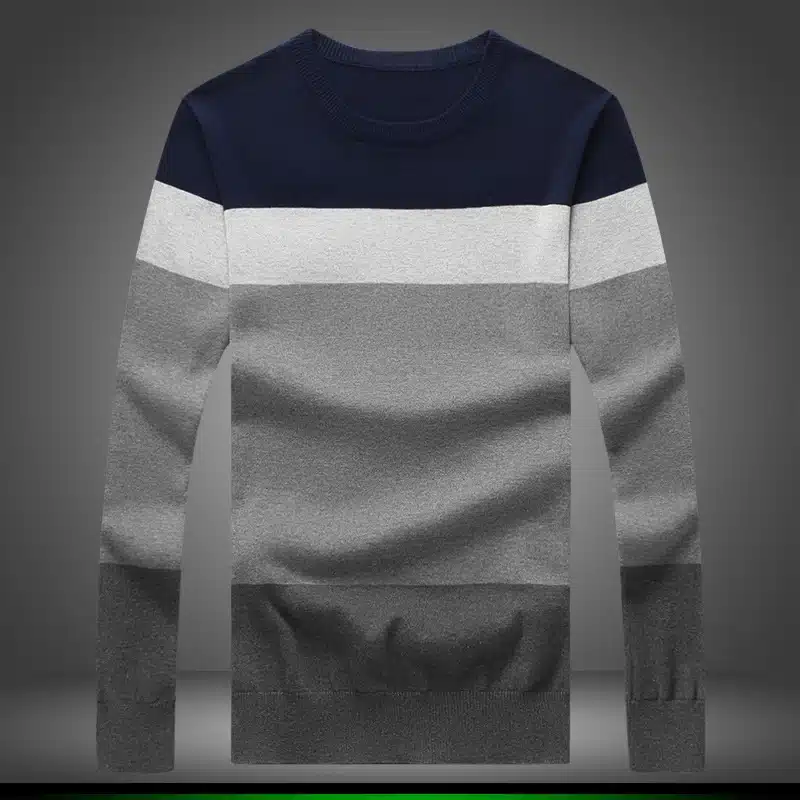 BSETHLRA 2018 New Sweater Men Autumn Hot Sale Top Design Patchwork Cotton Soft Quality Pullover Men O-neck Casual Brand Clothing 13