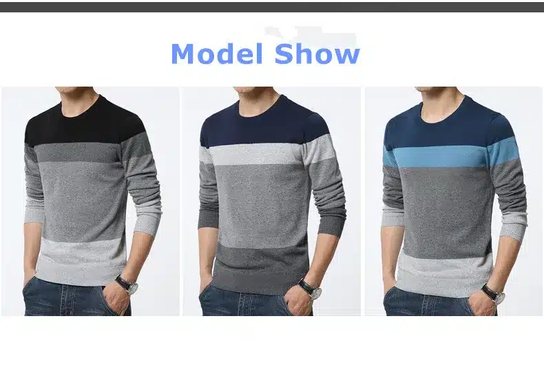 BSETHLRA 2018 New Sweater Men Autumn Hot Sale Top Design Patchwork Cotton Soft Quality Pullover Men O-neck Casual Brand Clothing 16