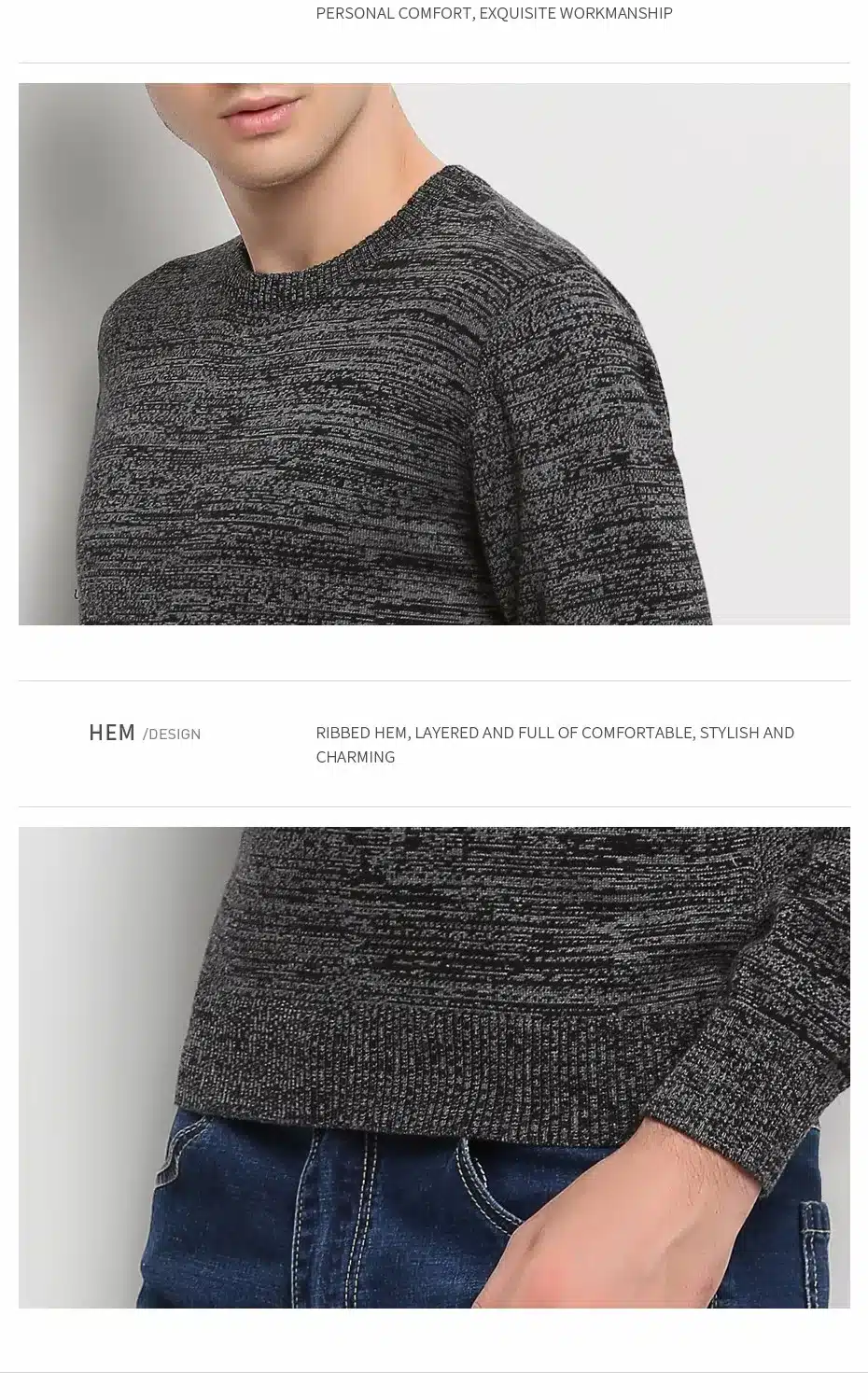 High-grade 2017 New Autumn Winter Fashion Brand Clothing Men's Sweaters Solid Color Slim Fit Men Pullover Knitted Sweater Men 25