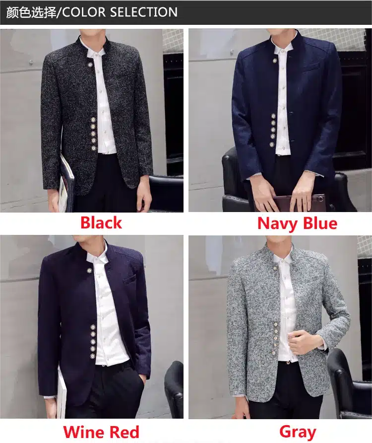 Casual Suit for Men New Arrival Male Autumn Spring Suit Fashion Suits High Quality Chinese style Blazers Coat Brand Gent Life 9