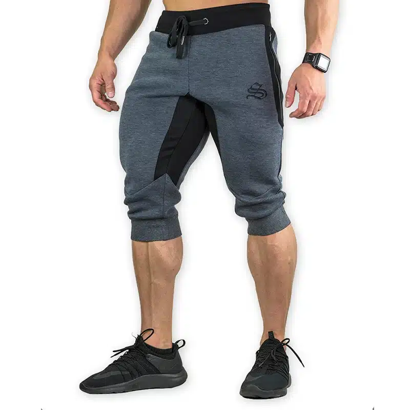 2017 NEW Summer Brand Mens Jogger Sporting Thin Shorts Men Black Bodybuilding Short Pants Male Fitness Gyms Shorts for workout 14