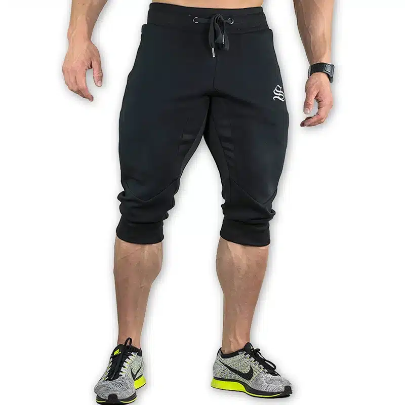 2017 NEW Summer Brand Mens Jogger Sporting Thin Shorts Men Black Bodybuilding Short Pants Male Fitness Gyms Shorts for workout 16