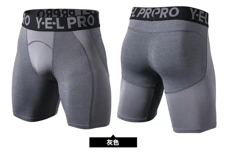 Men Compression Shorts Base Layer Thermal Skin Bermuda Shorts Gyms Fitness Men Cossfit Bodybuilding Tight Shorts 7