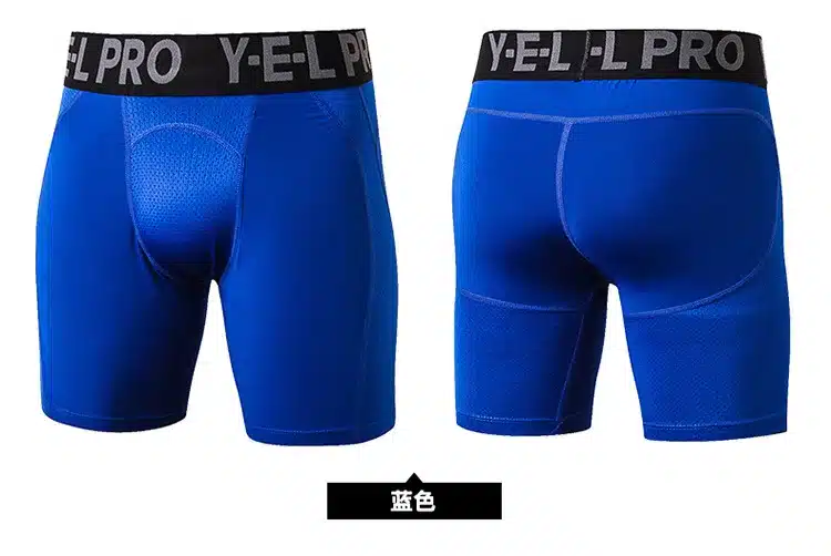 Men Compression Shorts Base Layer Thermal Skin Bermuda Shorts Gyms Fitness Men Cossfit Bodybuilding Tight Shorts 8