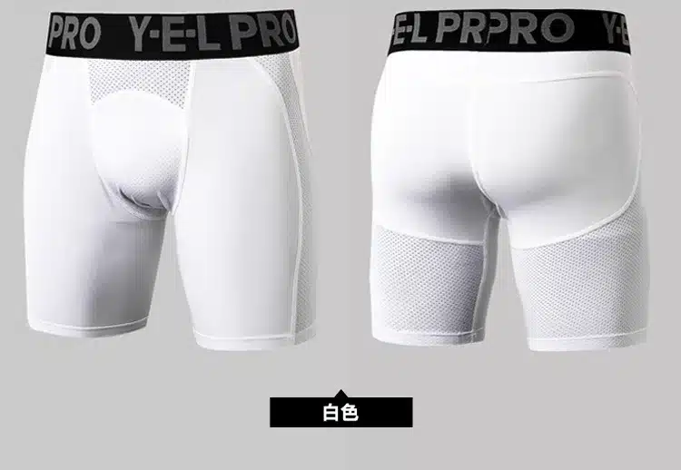 Men Compression Shorts Base Layer Thermal Skin Bermuda Shorts Gyms Fitness Men Cossfit Bodybuilding Tight Shorts 9