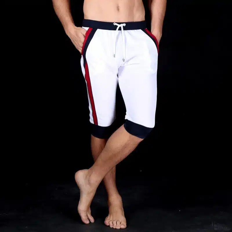 Summer leisure Sporting shorts men trousers elastic brand men shorts Gyms mens fashion quick dry outer wear trousers at home 11