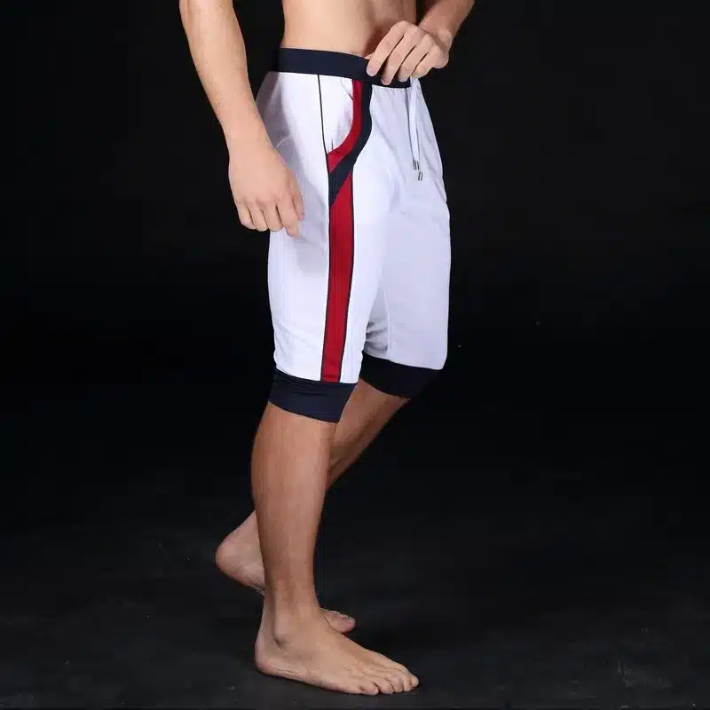 Summer leisure Sporting shorts men trousers elastic brand men shorts Gyms mens fashion quick dry outer wear trousers at home 12