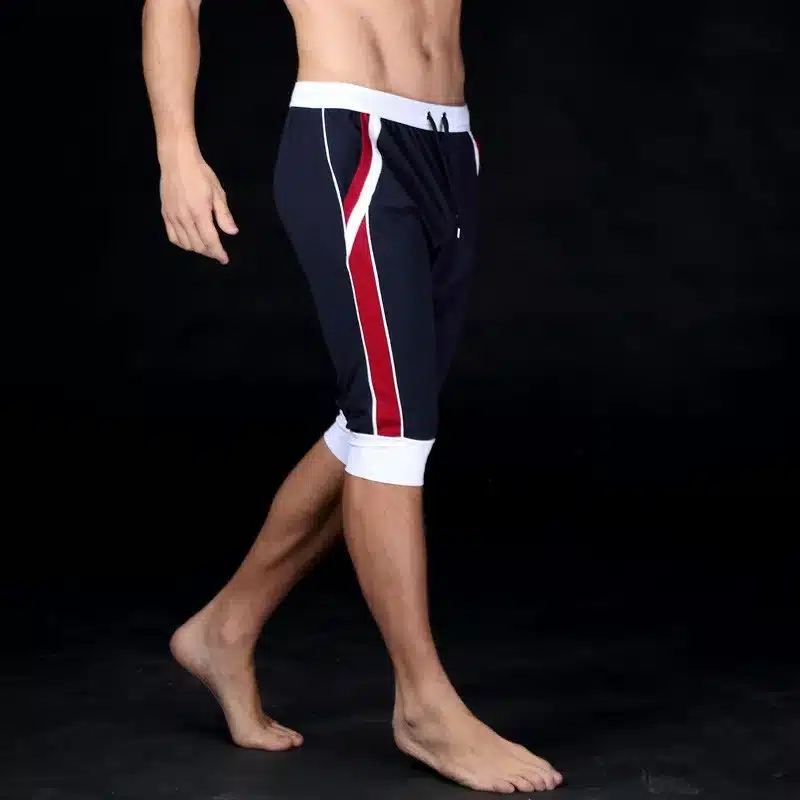 Summer leisure Sporting shorts men trousers elastic brand men shorts Gyms mens fashion quick dry outer wear trousers at home 16