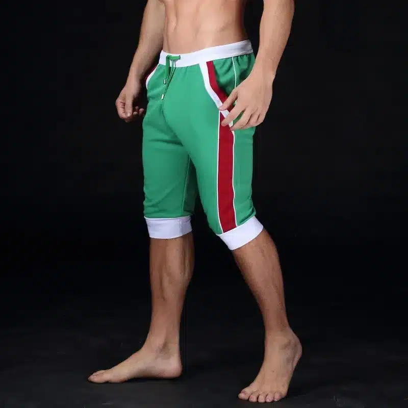 Summer leisure Sporting shorts men trousers elastic brand men shorts Gyms mens fashion quick dry outer wear trousers at home 19
