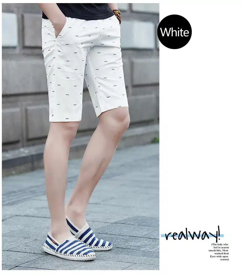 Summer Cotton Shorts Men Fashion Brand Boardshorts Breathable Male Casual Shorts Comfortable Plus Size Mens Short Bermuda Beach 26