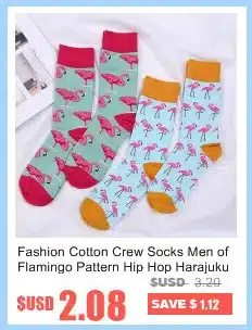 Colour crew cotton happy socks men/women british style casual harajuku designer brand fashion novelty art for couple funny 19