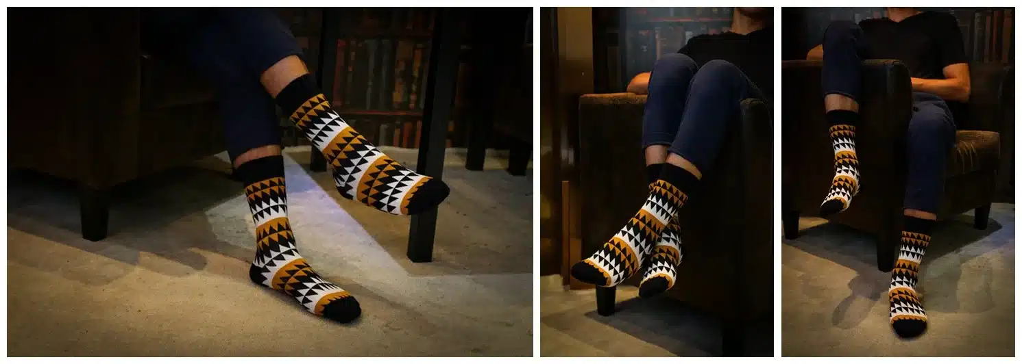 Colour men crew cotton happy socks british style argyle dot striped pattern harajuku designer brand fashion novelty art funny 18