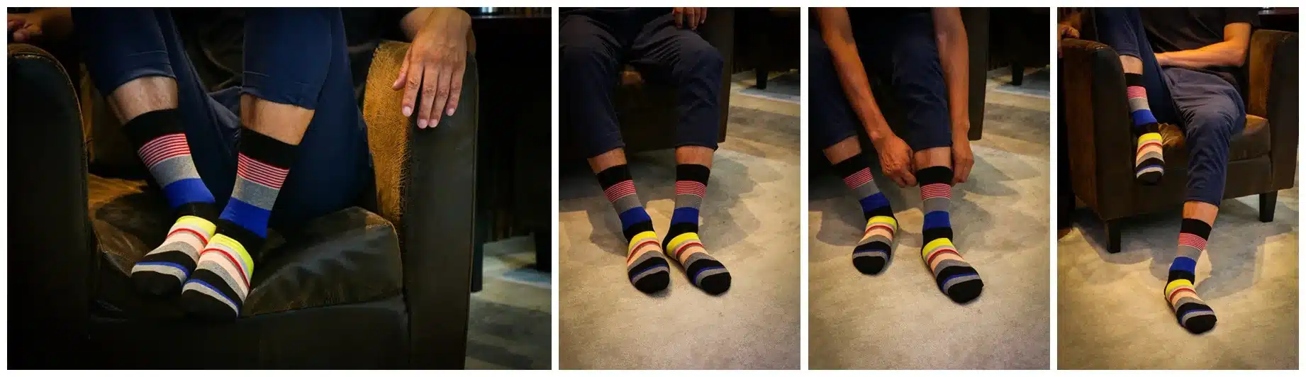 Colour men crew cotton happy socks british style argyle dot striped pattern harajuku designer brand fashion novelty art funny 21