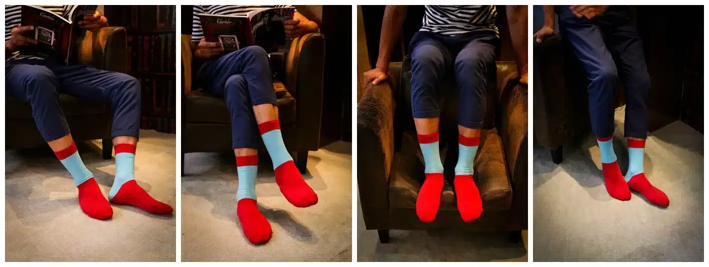 Colour men crew cotton happy socks british style argyle dot striped pattern harajuku designer brand fashion novelty art funny 22