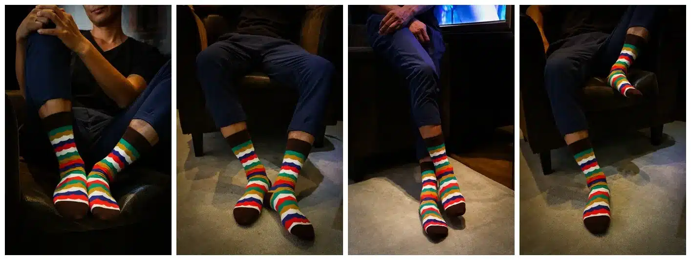 Colour men crew cotton happy socks british style argyle dot striped pattern harajuku designer brand fashion novelty art funny 27
