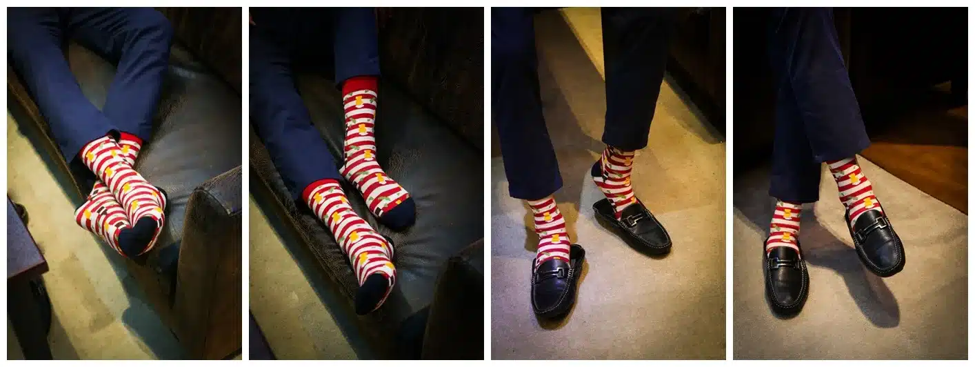 Colour men crew cotton happy socks british style argyle dot striped pattern harajuku designer brand fashion novelty art funny 32