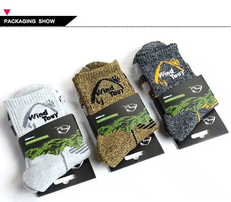 3Pairs 2017 Brand Coolmax Socks Men's Quick Dry Thermal Socks Breathable Antibacterial Thick Warm Socks for Men 18
