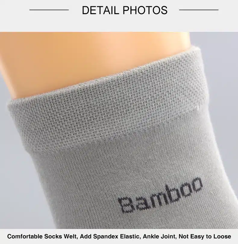 Bendu Men Bamboo Socks Brand Guarantee Anti-Bacterial Comfortable Deodorant Breathable Casual Business Man Sock (10 Pairs / Lot) 7