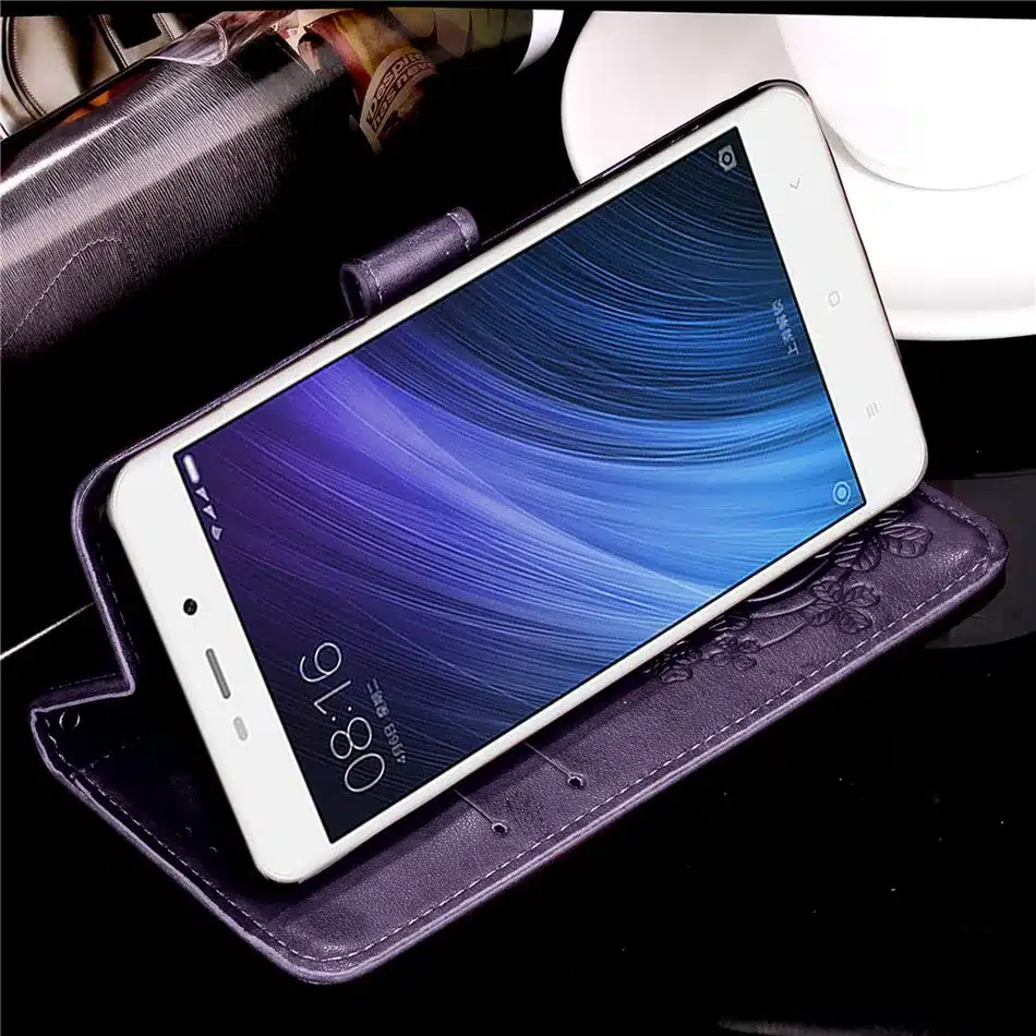 Xiaomi Redmi 4A Case Flip Wallet PU Leather Case For Xiaomi Redmi 4a Cover High Quality Book Stand Card Slot Phone Cases 33