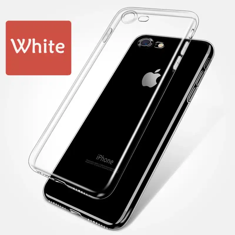 Esamday Clear Silicon Ultra Thin Soft TPU Case For 7 7Plus 8 8Plus X Transparent Phone Case For iPhone 5 5s SE 6 6s 6Plus 6sPlus 18