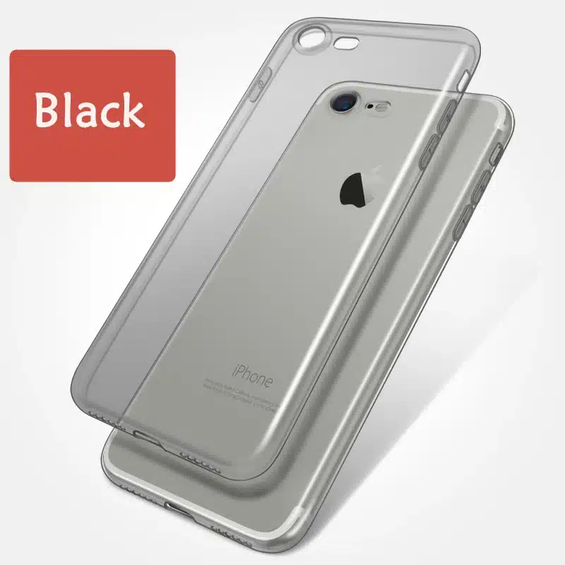 Esamday Clear Silicon Ultra Thin Soft TPU Case For 7 7Plus 8 8Plus X Transparent Phone Case For iPhone 5 5s SE 6 6s 6Plus 6sPlus 19