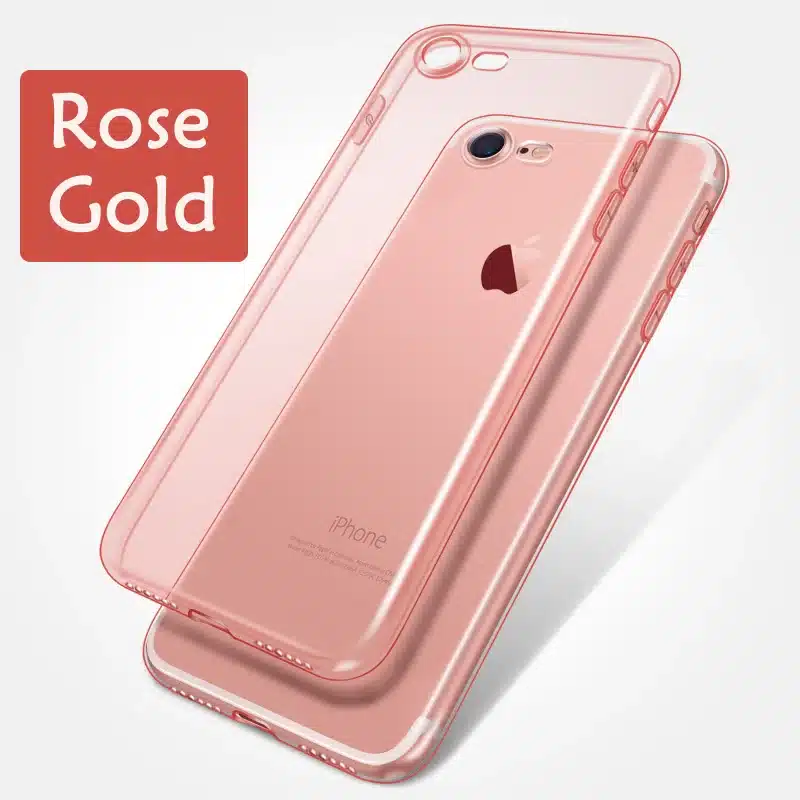 Esamday Clear Silicon Ultra Thin Soft TPU Case For 7 7Plus 8 8Plus X Transparent Phone Case For iPhone 5 5s SE 6 6s 6Plus 6sPlus 20