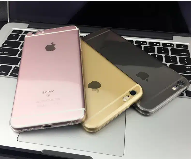 Esamday Clear Silicon Ultra Thin Soft TPU Case For 7 7Plus 8 8Plus X Transparent Phone Case For iPhone 5 5s SE 6 6s 6Plus 6sPlus 25