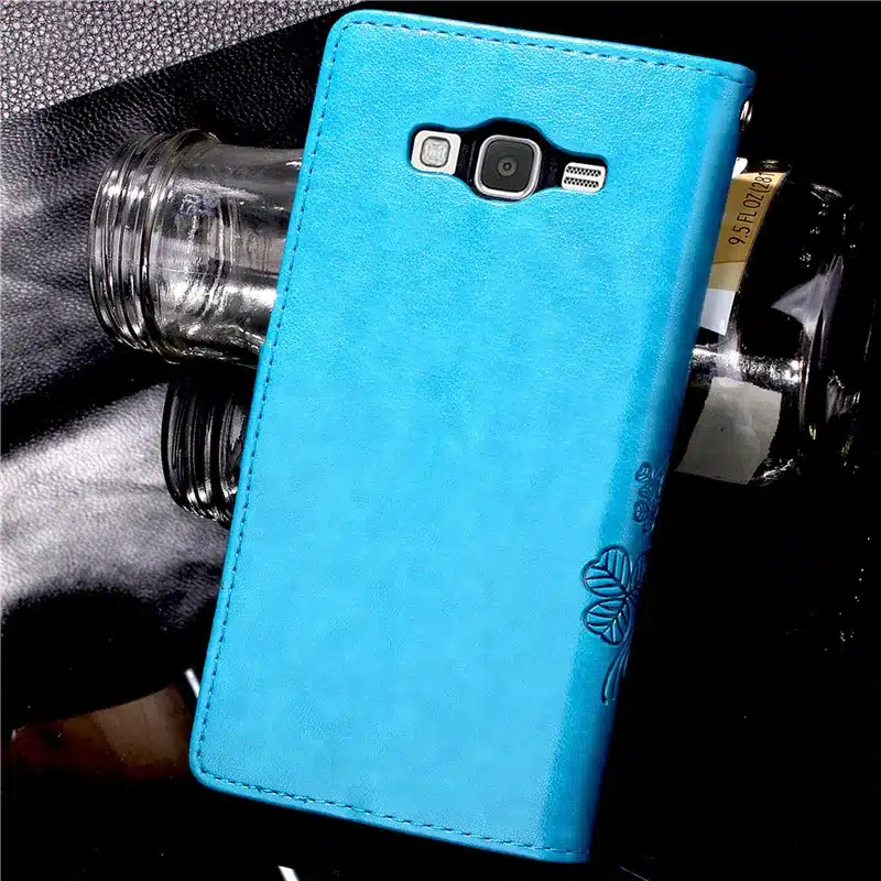 Luxury For Coque Samsung Galaxy Grand Prime Case G530 G530H G531 G531H G531F SM-G531F Wallet Flip Cover With Card Slots Holder 11