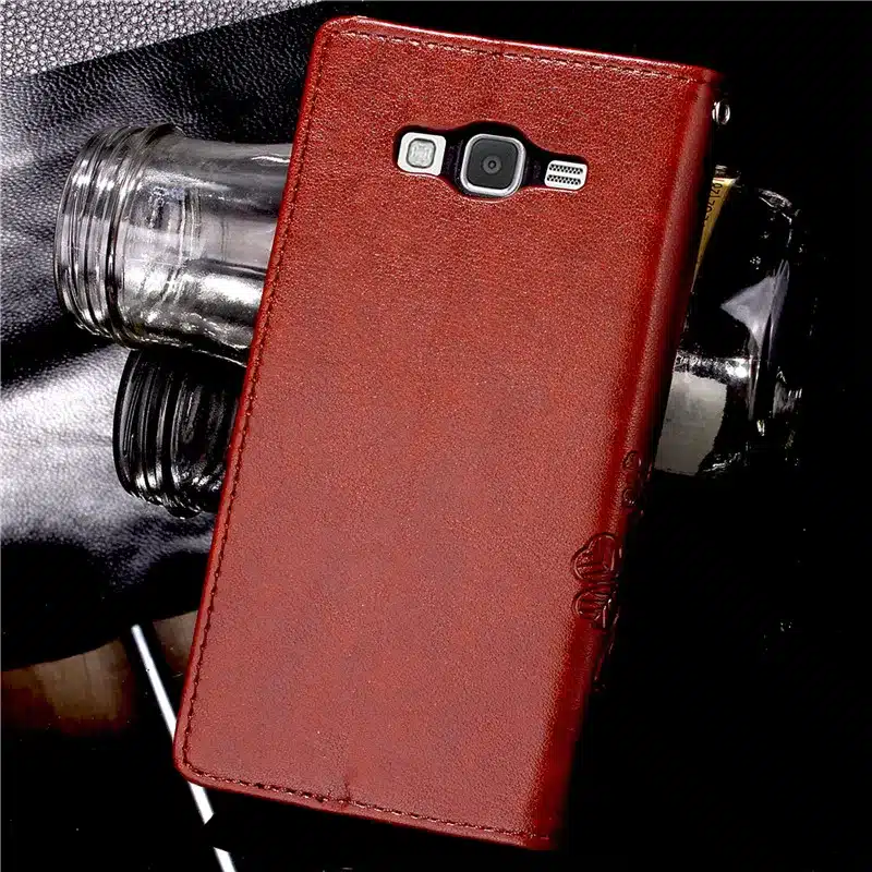 Luxury For Coque Samsung Galaxy Grand Prime Case G530 G530H G531 G531H G531F SM-G531F Wallet Flip Cover With Card Slots Holder 14