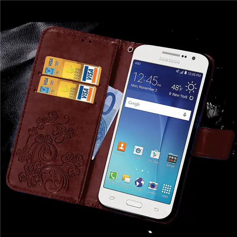 Luxury For Coque Samsung Galaxy Grand Prime Case G530 G530H G531 G531H G531F SM-G531F Wallet Flip Cover With Card Slots Holder 15