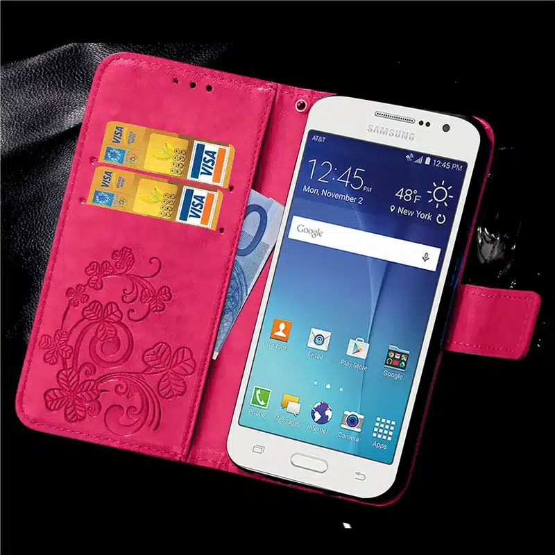 Luxury For Coque Samsung Galaxy Grand Prime Case G530 G530H G531 G531H G531F SM-G531F Wallet Flip Cover With Card Slots Holder 18