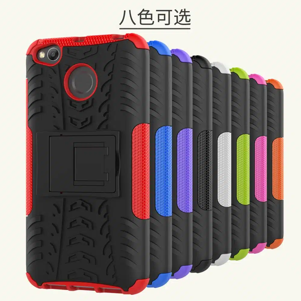 5.0 Inch Case xiaomi redmi 4x Cover ShockProof TPU +PC Phone Stand Case For xiaomi redmi 4X 4 X pro armor Phone Protection Skin 14